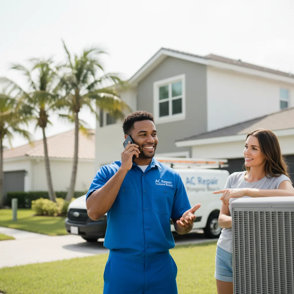 AC Repair Pompano Beach customer support in Chandlersville